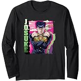 JoJo's Bizarre Adventure Part 4 Josuke Great Days Anime Long Sleeve T-Shirt