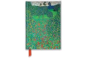 Gustav Klimt: Poppy Field (Foiled Journal)