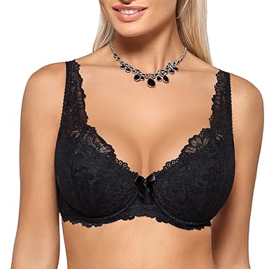 Mat 053/22 Carmela Bügel-BH für Damen, elegant, märchenhaft, regulierbare Träger, Top Qualität, EU, Setteil