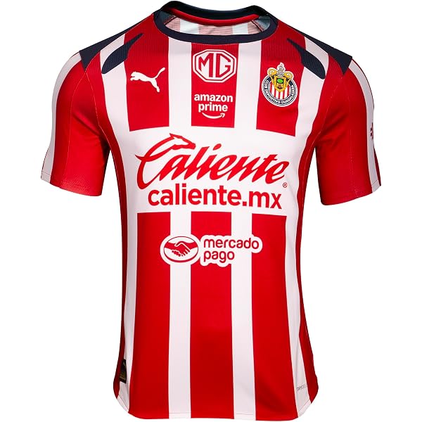 Amazon.com: Women Chivas de Guadalajara Home Replica Jersey 24-25
