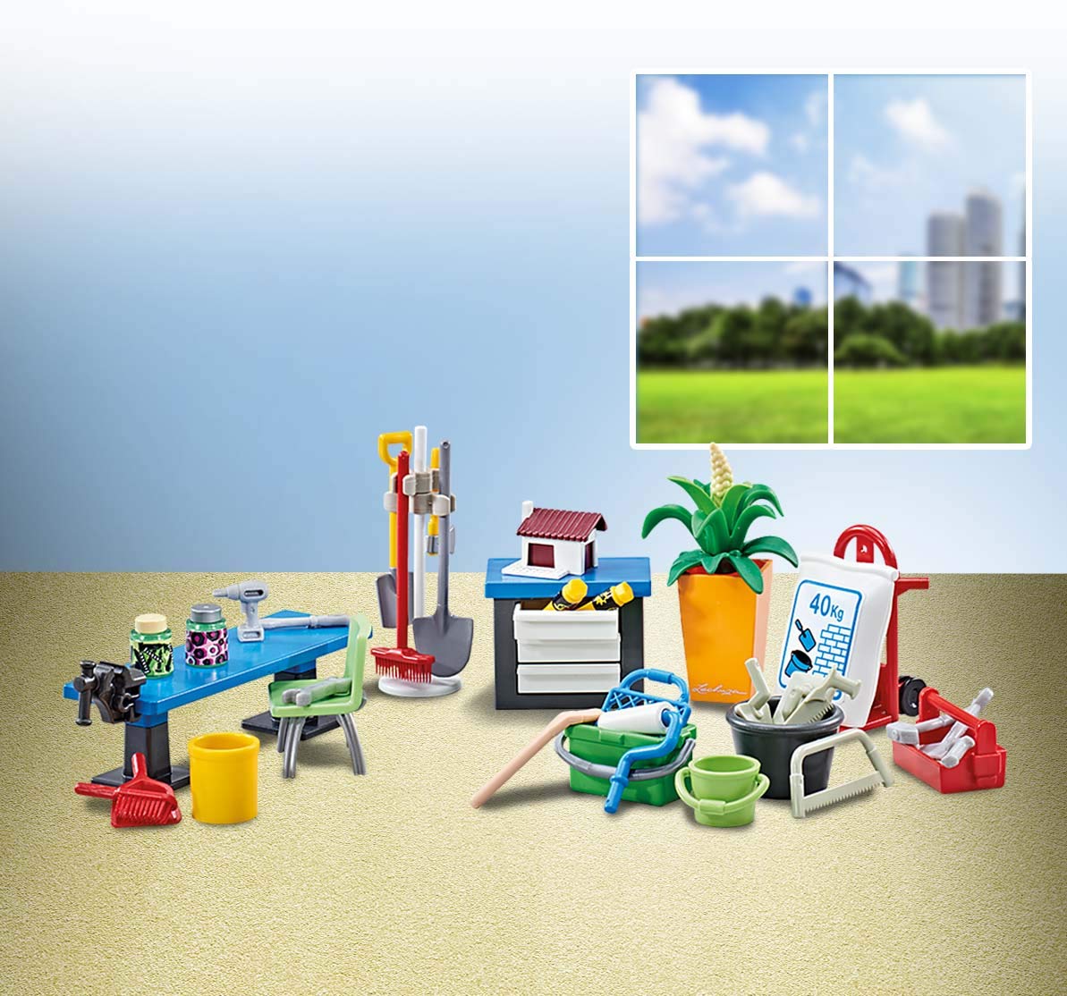 PLAYMOBIL 9851 Hobby Workshop (Foil Packaging)