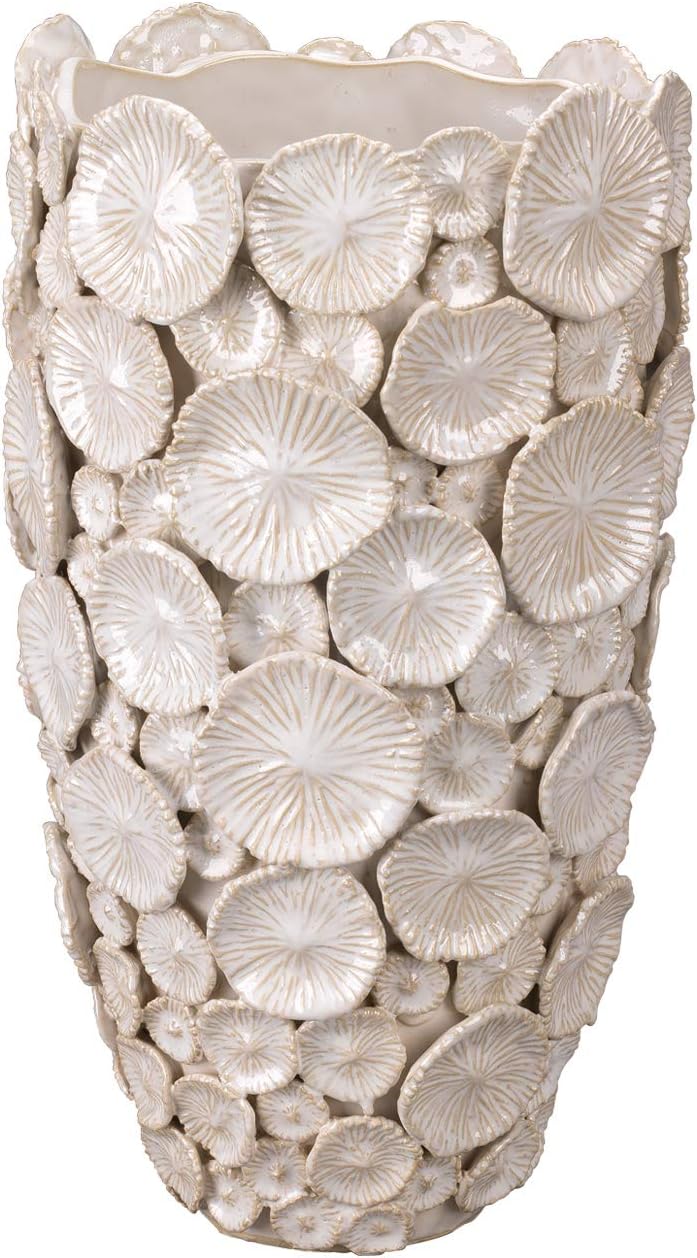 Jamie Young Company Mermaid White Vase