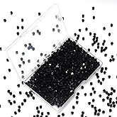 Tiparts 1200pcs Crystal Glass Beads 3mm Bulk Faceted Bicone Spacer Beads for DIY Jewelry Making