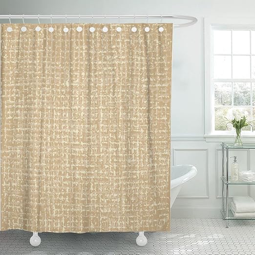 lino beige de algodon canvas material