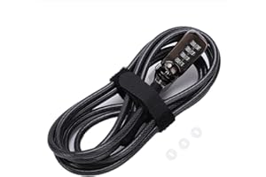 Combination Padlocks - Extended Keyless Digital Anti-Theft Coded Combination Lock for Laptop Computer, School, Gym, Outdoor S