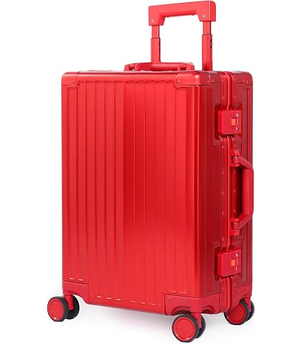 Amazon.com: UrbanExplorer All Aluminum Carry On Luggage 22x14x9