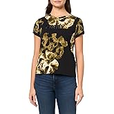 DKNY Womens Lounge Cotton Stretch Knit Top