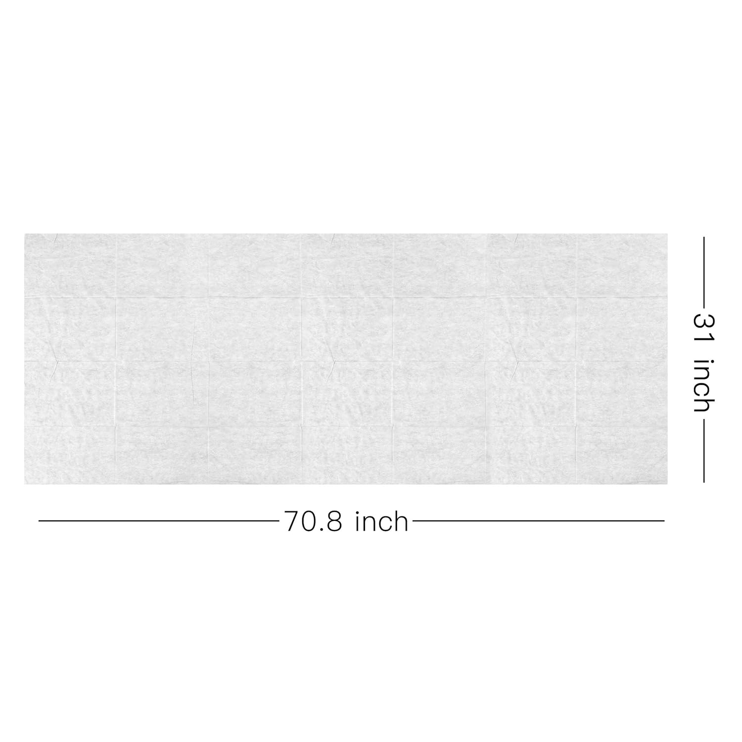 20 PCS Massage Table Sheets Disposable Non Woven SPA Bed Cover Breathable Polypropylene Fabric 31" x 70": Health & Personal Care