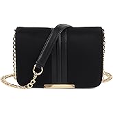 FOXHACKLE Crossbody Bag for Women – Trendy Shoulder Purse with Chain Strap, Clutch Satchel for Evening & Casual Wear