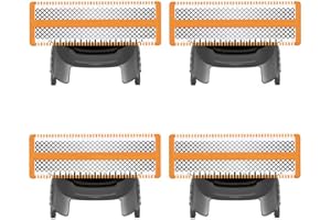 SHRANDI 4-Pack Replacement Blades, Compatible with Norelco One Blades Suitable Spare Blades QP210/80 QP2515 QP2520 QP2630 QP2834 QP6510/31