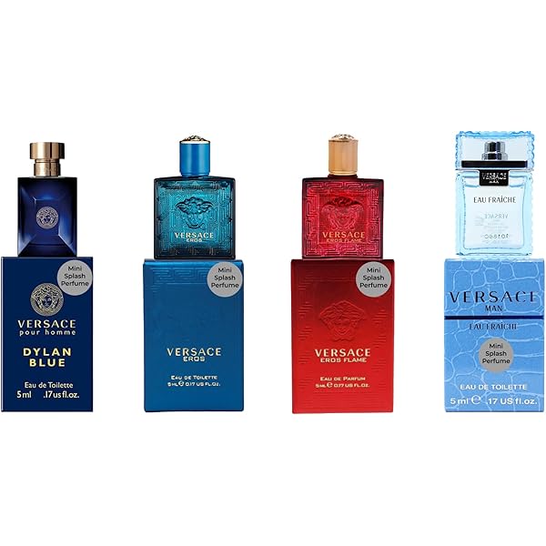 Versace 香水アソートセット5点　新品 Amazon.com : Versace Perfume Collection - Eros, Bright