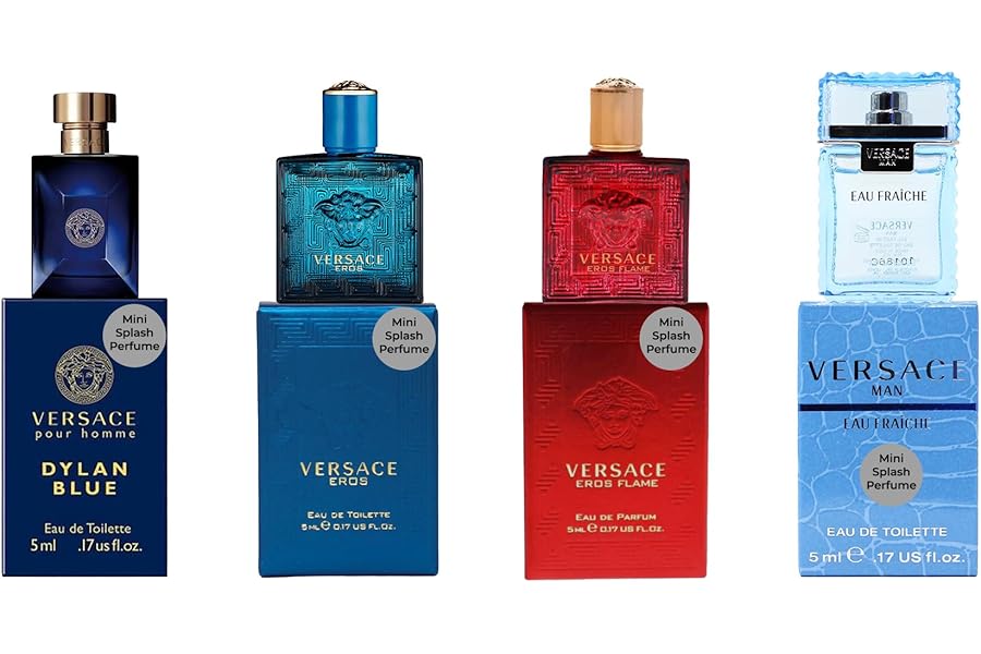 Versace 4 Piece Mini Gift Set for Men