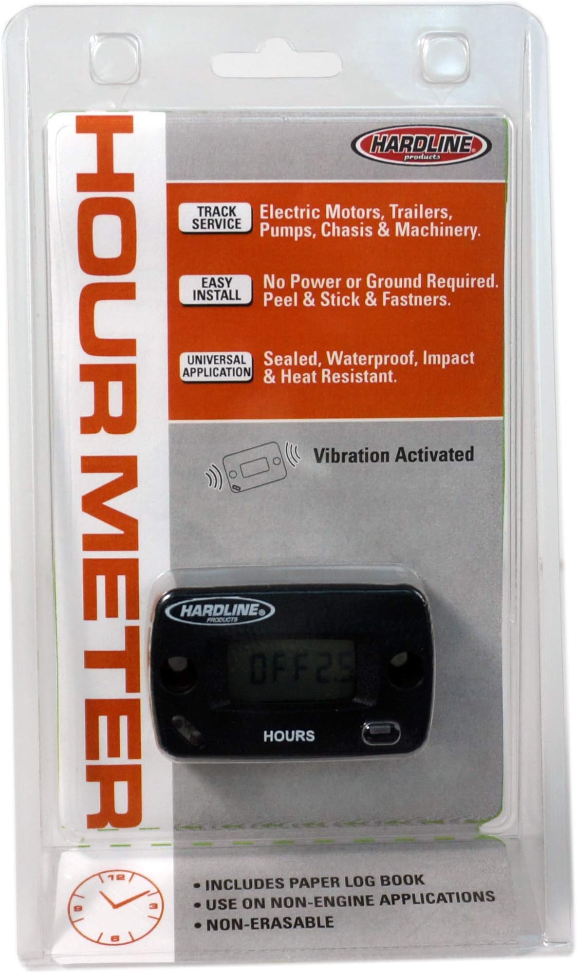 Hardline Products USA Hour Meter (Vibration Meter)