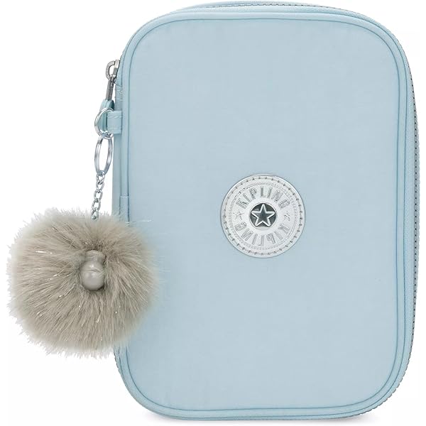 Kipling Duobox - Estuche Mediano Con Cremallera Para Mujer, Accesorios, Suministros De Arte, Maquillaje, Organizador De Viaje, Dreamy Geo C, 7.75 Pulgadas De Largo X 2.75 Pulgadas De Alto X 3.25