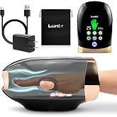 Lunix LX30 Rolling Hand Massager with Kneading & Compression, Heated | Eases stiff achy hands, finger soreness, and swelling 
