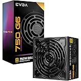 EVGA SuperNOVA 750 G6, 80 Plus Gold 750W, Fully Modular, Eco Mode with FDB Fan, 10 Year Warranty, Includes Power ON Self Test