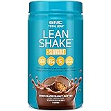 GNC Total Lean Shake + Slimvance | Caffeine Free Protein Powder, Helps Reduce Body Weight | Chocolate Peanut Butter | 20 Serv