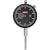 Fowler 52-520-109-0, Adg Dial Indicator With 0-1" Measuring Range (Black)