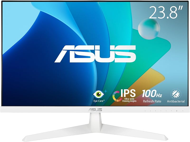 ASUS VY249HF Eye Care Gaming Monitor 23.8" FHD 100Hz IPS 1ms Adaptive Sync