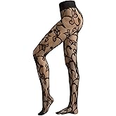 CALZEDONIA Woman's Macro Flower Mesh Tights