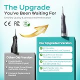 COSLUS C20 Water Flosser 300ml Rechargeable 5 Tips IPX7 Gray view 2