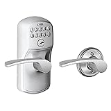 Schlage FE575 PLY 626 JAZ Plymouth Keypad Lock with