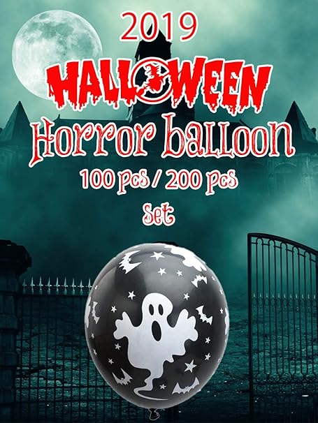Amazon ネクシード ハロウィン 風船 バルーン パーティ 飾り 飾り付け セット 100枚 0枚 ハロウィンこすぷれ リース ウォールステッカー ハロウィン衣装 映画 ハロウィンお菓子 ディズニーハロウィン ハロウィンこども カチューシャ ハロウィン飾り マント グッズ