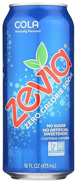 ZEVIA NATURAL COLA SODA, 16 FL OZ (PACK...