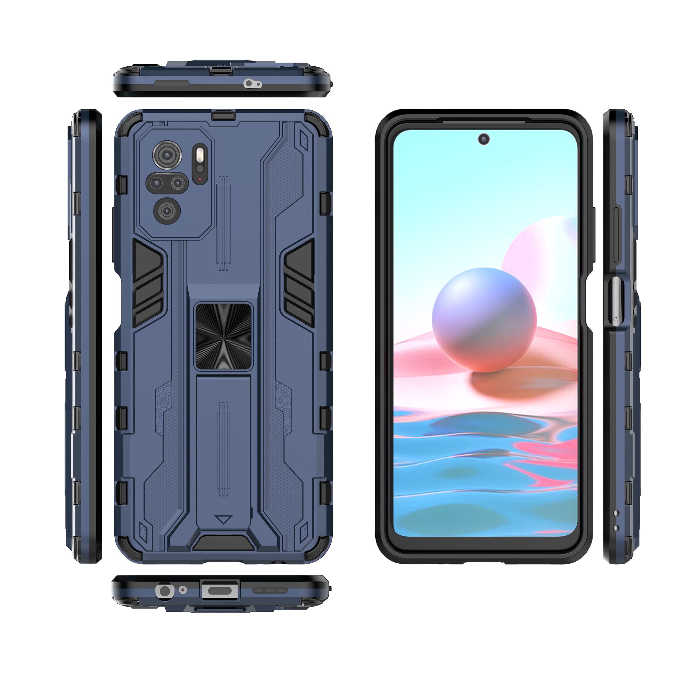 Compatible with Redmi Note 10 4G Case,Built-in