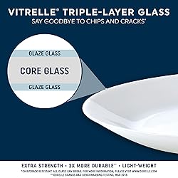 Corelle Vitrelle 18 Piece Glass Dinnerware Sets