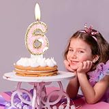 mciskin Pink Gold Butterfly 10th Birthday Candles Set 2 pcs Numeral 1 & 0 view 4