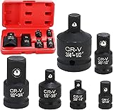 WYBENZ 6PCS Impact Socket Adapter and Reducer