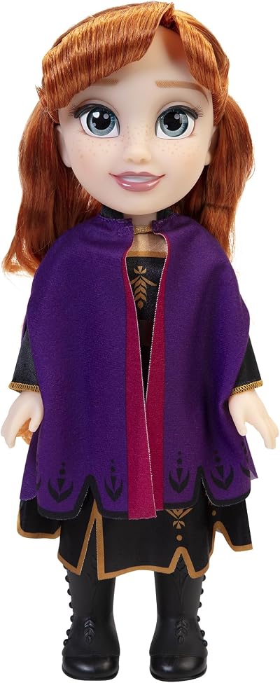 Jakks Pacific Disney Frozen 2 Anna Adventure Doll with Violet Cape Boots