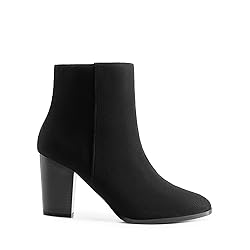 DREAM PAIRS Women's Ankle Boots Chunky Block Heel
