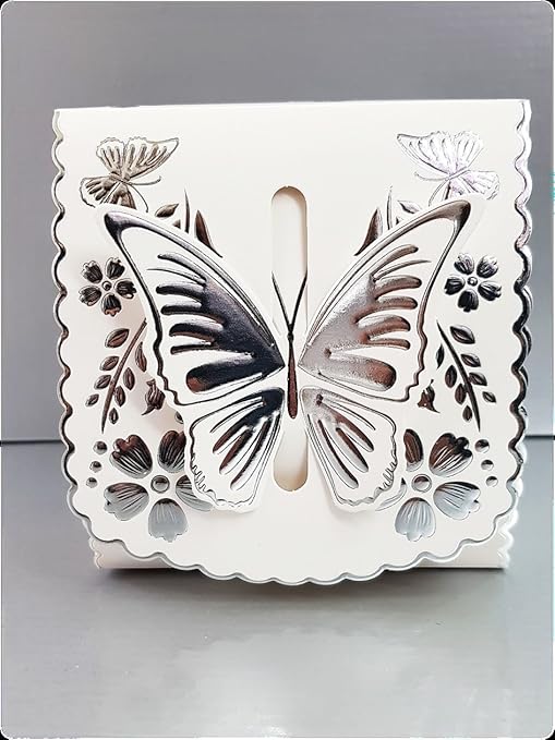 Caja para tartas con cierre de mariposa, 25 unidades: Amazon.es: Hogar