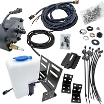 TTBD Kit Moteur Essuie-Glace Électrique 12V 30W Universel Pour UTV Ranger RZR 900 - Lame 400mm