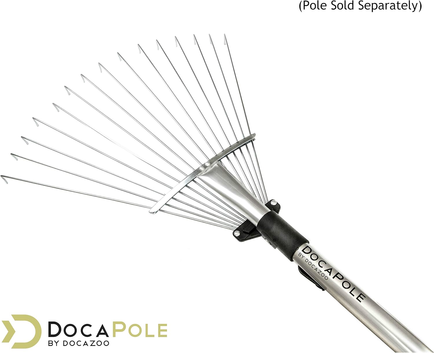 DOCAZOO DocaPole Roof Rake Extension Pole Attachment // Adjustable Roof