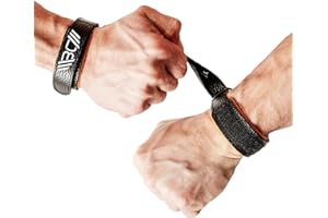 WARM BODY COLD MIND Leather Wrist Wraps for Weightlifting, Powerlifting, Gym – Heavy Duty Wrist Straps for Strength Training, for Men & Women