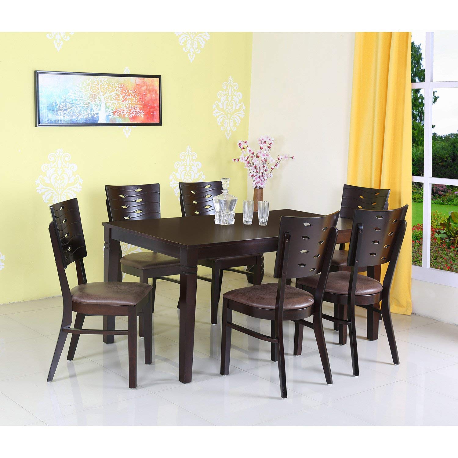 dining table set 6 seater