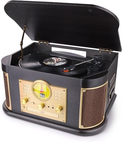 Stereo System With Turntable 