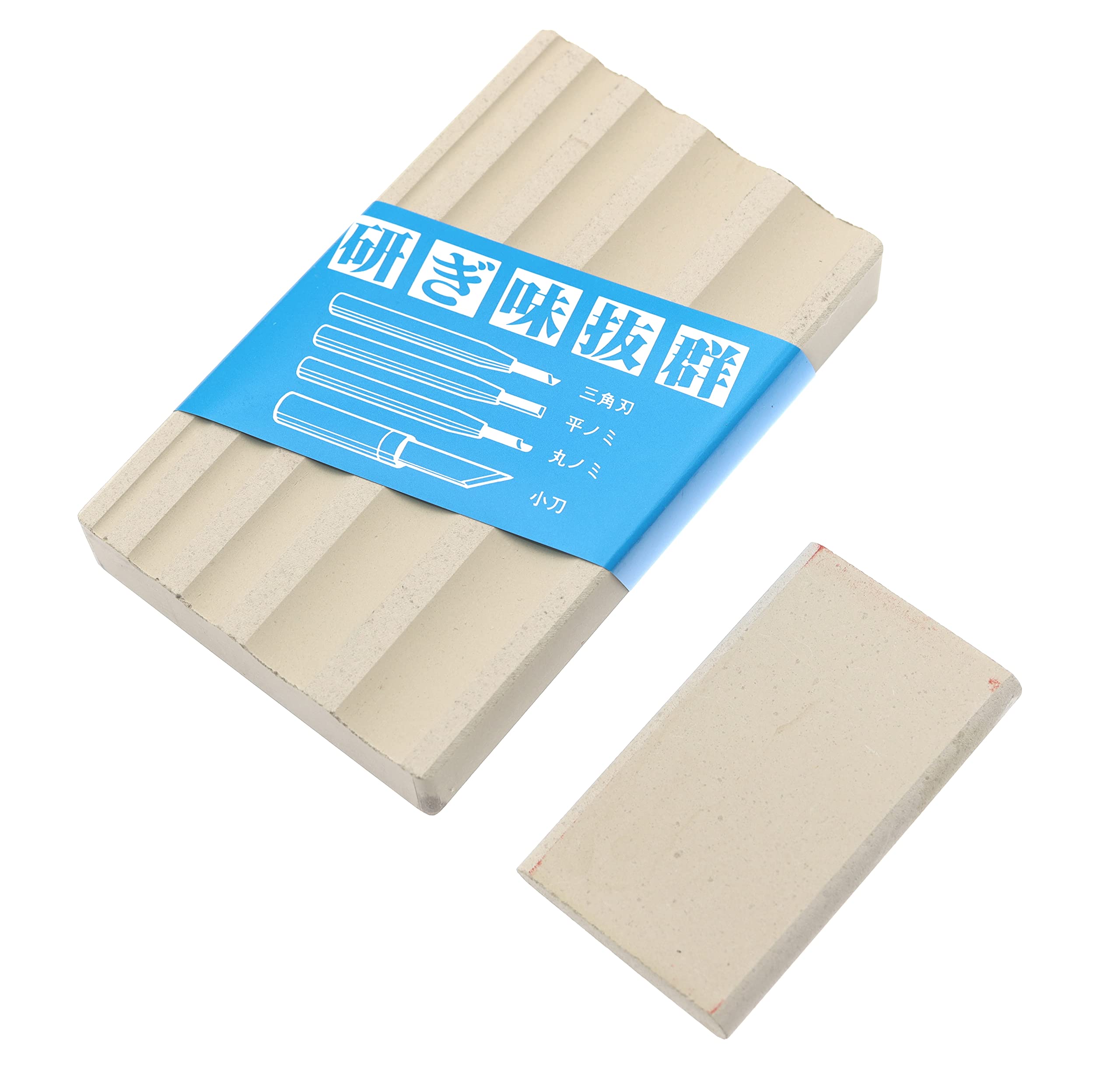 King Japanese #4000 Special Wood Chisel & Gouges Sharpening Stone, 11x6.5x1.5 cm, 280 g, Woodworking Tool