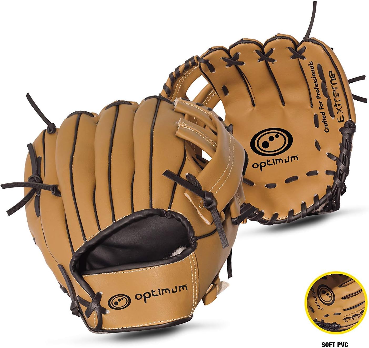 Guanti Da Baseball Per Bambini - Guanto Teeball RTP Per Giovani (5-7 Anni), Lanciatore Mancino