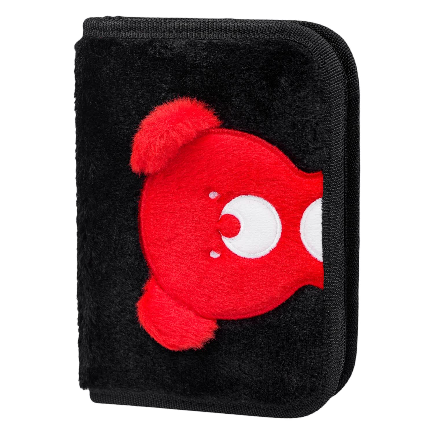 Baagl Teribear Pencil Case for Boys and Girls - Spacious, Durable, Fashionable School Stationery Case with Zipper - 20.5 x 13.5 x 4 cm, Polyester, Unisex