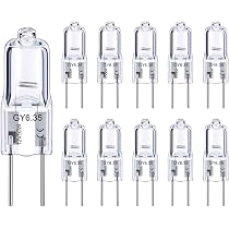 Halogen Bulbs Satco S3543 1/Card 120V 100-Watt T4 G8 Base Light Bulb ...