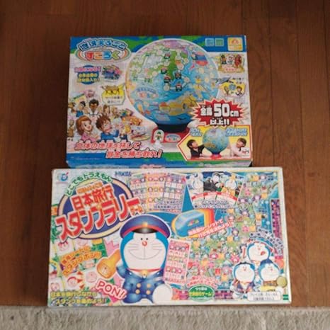 Amazon 地球まるごとすごろく どこでもドラえもん 日本旅行スタンプラリーゲーム 当店オリジナル缶バッジ セット バッジ ホビー