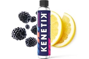 KENETIK Ketone Drink Mix, Exogenous Ketones Blend, Keto, Caffeine & Sugar Free, Vegan Nootropics Brain Supplement For Memory and Focus, D-BHB Ketones - Blackberry Lemonade, 3pk (12 Servings)