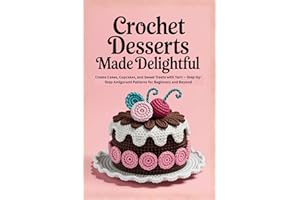 Crochet Desserts Made Delightful: Create Cakes, Cupcakes, and Sweet Treats with Yarn — Step-by-Step Amigurumi Patterns for Be