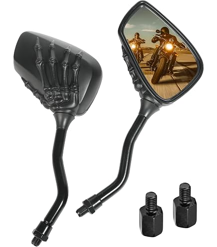 Amazon.com: SMT-Flame style rearview mirror Compatible With any