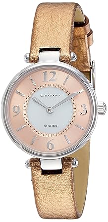 Giordano Analog Silver Dial Womens Watch - 2796-04