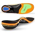 Amazon.com: Work Boot Insoles for Standing All Day, High Arch Support ...